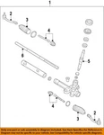 Hyundai Oem 16-17 Sonata Steering Gear Linkage-outer Tie Rod 56820E6000 New. Price: $151.24.