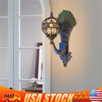 Vintage Tiffany Style Wall Lamp Bedroom Stained Glass Sconce Light Fixture New. Price: $92.73.
