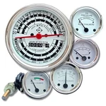 Allis Chalmers Tractor Replacement Gauge Set - Tachometer, Fuel, Kit Of 5 Ww New. Price: $81.09.