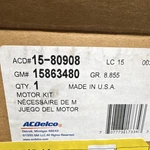 Acdelco 15-80908 Hvac Blower Motor Kit Evaporator Gm 15863480 Oem New. Price: $140.00.