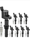 Set Of Ignition Coil And Spark Plug 2005-2008 Ford Expedition 5.4L DG511 New. Price: $74.99.
