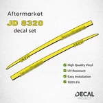 John Deere 8320 Decal Kit High-quality Restoration Stickers Full Set New. Price: $124.00.