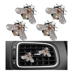 Zndaw 4 Pcs Bling Bee Air Vent Clips, Crystal Car Diffuser Cute Multicolor New. Price: $11.47.