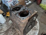 Tfd Wisconsin Engine Block Assembly BA51-4 Great Shape 2 Cylinder Part Used. Price: $100.00.