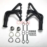 Mid-length Headers Small Block For Chevy Corvette 1963-1974 Coated Black 1-5/8 New. Price: $168.00.