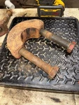 Late Farmall 460 - 560 Wheel Center Clamp (#3) Used. Price: $50.00.