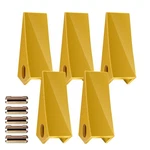 Upgraded 230SP Excavator Bucket Teeth With Pins, Mini Backhoe Skid Steer Acce... New. Price: $95.62.