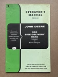 Farm John Deere Operator's Manual 350 Side-delivery Rake OM-E23-957 Used. Price: $56.25.