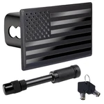 2 Inch Trailer Hitch Cover, American Flag Stainless Steel Metal W... New. Price: $37.09.