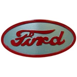 New Metal Hood Emblem Ornament Badge Licensed Ford Tractor 8N16600A. Price: $29.99.
