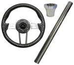 Rhox Aviator Yamaha G14 G16 G19 G22 Golf Cart Steering Wheel Kit - Carbon Fiber New. Price: $175.00.