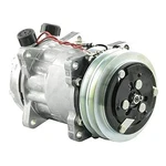 Sanden Compressor With Clutch Fits New Holland Replaces 0.009.7660.4. Price: $247.89.
