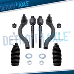 6PC Front Inner & Outer Tie Rods Boots Kit For 2012 - 2015 Honda Civic Acura Ilx New. Price: $61.33.