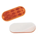 Peterson V480A Oblong 4.37 X1.875 Self Adhesive Amber Reflector ( 2 Pack) New. Price: $11.65.