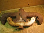 Allis Chalmers WD45 Exhaust Intake Manifold AM4005-14 Threaded Out For. Price: $80.00.