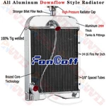 8N8005 3 Row Tractor Radiator Ford New Holland 2N 9N 789 791 Engine. Price: $119.00.