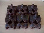 Farmall Ih Cultivator Cast Clamps (QTY.1) Used. Price: $25.00.
