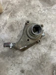 Oliver 1650 Diesel Thermostat Housing Tag #6022 Used. Price: $28.00.