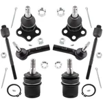 Boxi (set Of 8) 4WD Upper Lower Ball Joints Inner Outer Tie Rods Front... New. Price: $89.97.