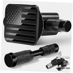 Bougerv American Flag Metal Trailer Hitch Cover For 2 Inch Receivers, Lockable New. Price: $37.58.