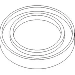 AR70406 Seal Trans Oil Pump Piston Fits John Deere: 740A 4240 4430 4440 4520 New. Price: $44.85.