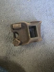 Cultivator Shank Bar Clamp Farmall Ihc Early Style Used. Price: $40.00.