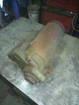 John Deere Styled G Air Cleaner Base F621R Used. Price: $59.99.