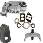 Intake / Exhaust Manifold Set A5457R R100312 A4646R A4644R Fits Jd 60 620 630 New. Price: $399.99.