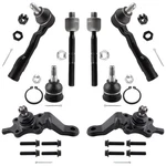 Boxi (set Of 8) Front Inner Outer Tie Rods Upper Lower Ball Joints Kit Fit Fo... New. Price: $116.83.