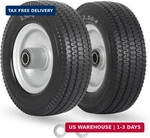 Gicool 8-INCH Flat-free Tire, 2.50-4 Solid And Wheel, 5/8" Bearings, 2.2" New. Price: $46.47.