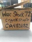 Wisconsin Crankshaft CA48D1S2 Open. Price: $210.00.