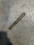 John Deere Alternator Bracket Tag #6614 Used. Price: $15.00.