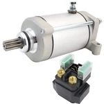 Starter Motor & Relay Replacement For Yamaha Grizzly 400 450 660 2002-2010, K... New. Price: $90.59.