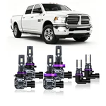 Fog Light & Auxiliary Bulbs Combo For 2016-2018 Dodge Ram 2500 3500 (chrome M... New. Price: $119.74.