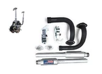 2 Exhaust Pipes Replacement Mufflers Threaded With Rain Cap For Predator 670C... New. Price: $258.42.