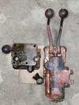 Massey Ferguson Tractor Dual Spool Hydraulic Remote Valve & Flow Control Used. Price: $159.95.