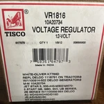 Nos Tisco Voltage Regulator 12V VR1816 New. Price: $22.95.