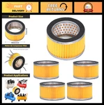 5PCS Air Compressor Intake Paper Filter Elements, Piston Type, 4.2X3X2IN, Yellow New. Price: $38.12.