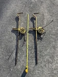 Antique John Deere Planter Check Wire Stakes H2003B H2297B H2296B Vintage Used. Price: $48.50.