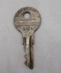 Vintage Old 1926-31 Chrysler Briggs & Stratton Basco C426 Nickel Over Brass Key Used. Price: $39.99.