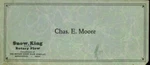 Chas. Moore Snow Plow Ink Blotter, Minneapolis Minnesota Used. Price: $8.00.