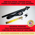 Radio Antenna New Fully Retractable Replacement Car Truck Vintage Style Usa. Price: $18.50.
