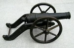 Fine Antique American Large Cast Iron Stevens Cannon Circa Late 1800'S Used. Price: $445.50.