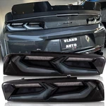 Led Tail Lights Sequential For 2016-18 Chevy Camaro Gloss Black/smoke Rear Lamps New. Price: $409.99.