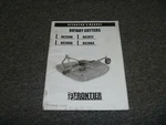 Frontier Rc 2048 2072 2060 2084 Rotary Cutters Owner Operator Maintenance Manual Very. Price: $94.47.