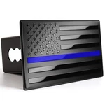 American Flag Metal Trailer Hitch Cover (fits 2" Receiver, Black Wi... Fast Ship New. Price: $29.99.