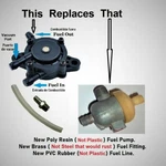 Tecumseh Fuel Pump New. Price: $27.99.