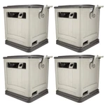 Suncast Swivel Hose Reel Storage Hideaway W/smart Trak Guide & Bin (4 Pack) New. Price: $510.99.