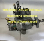 John Deere 310B Backhoe Injection Pump Rebuild Service !!!ship Us Your Remanufactured. Price: $699.00.