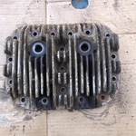 AB86A Wisconsin Cast Iron Cylinder Head (good Threads See Photos) Used. Price: $125.00.